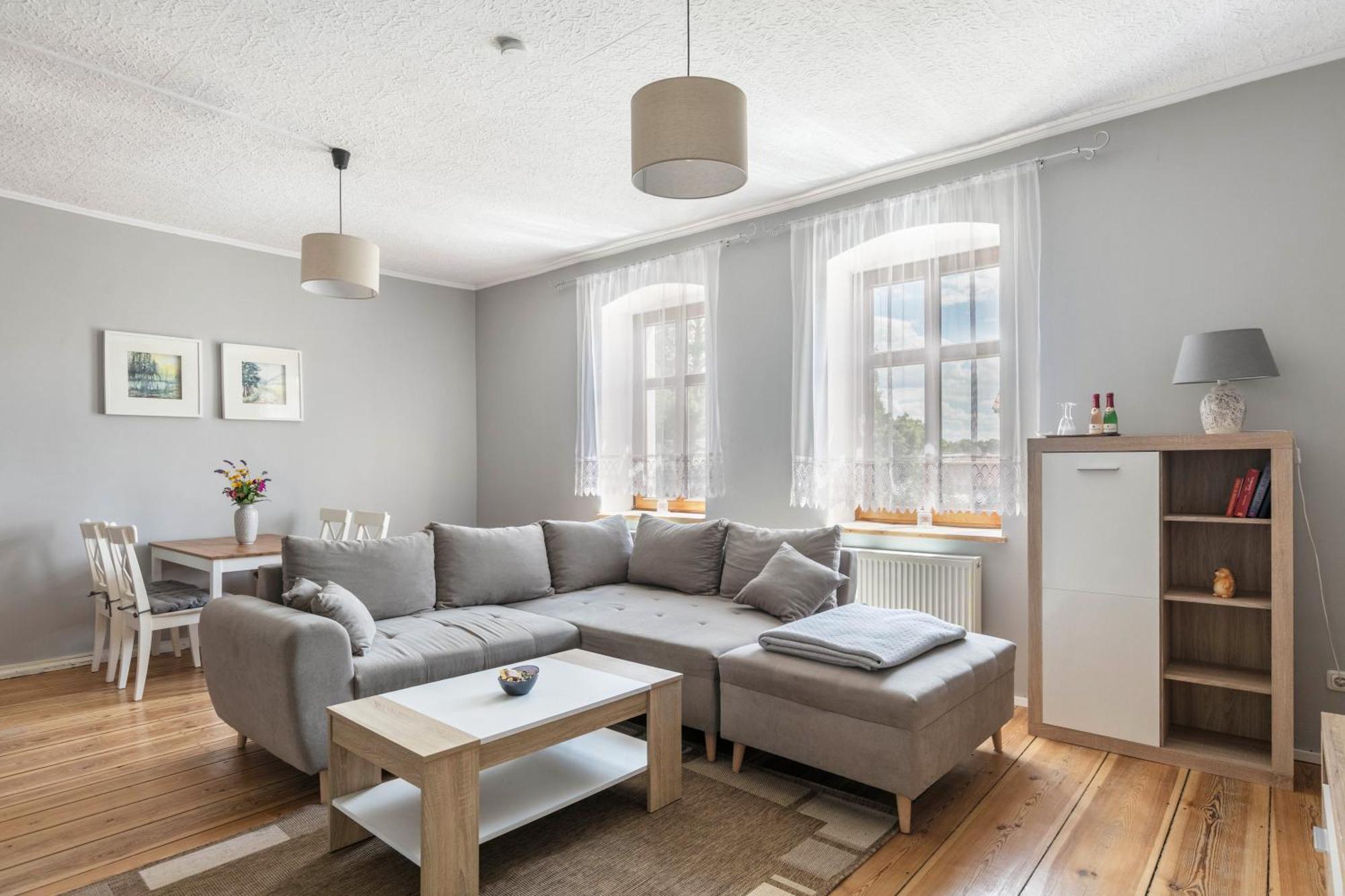 Ferienwohnung Mit Grossem Garten Klosterheide エクステリア 写真