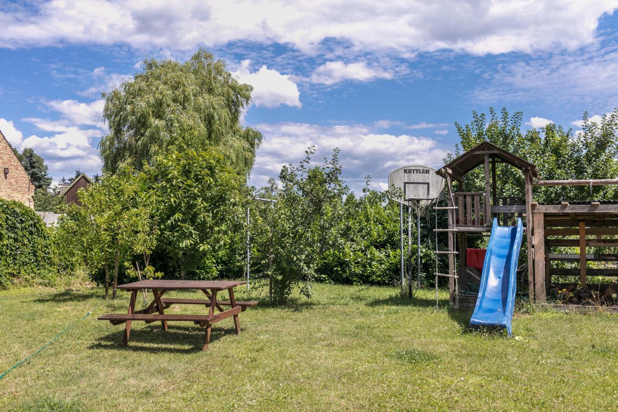 Ferienwohnung Mit Grossem Garten Klosterheide エクステリア 写真